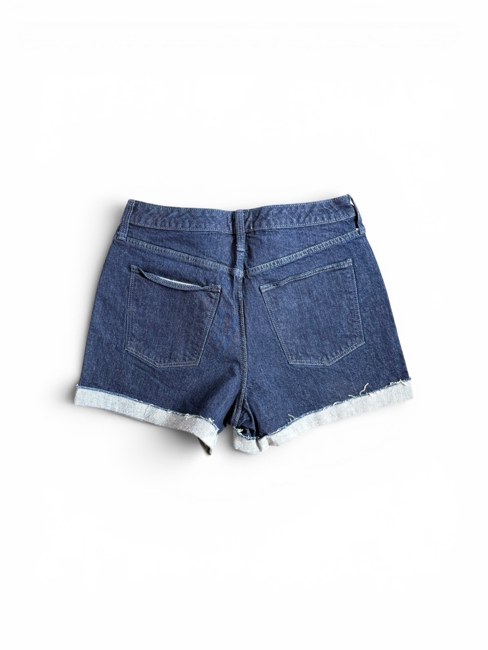 Universal Thread Two-Pair Denim Shorts in Light Blue and Dark Blue - Picture 3 of 7